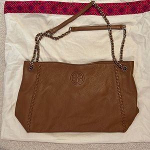 Tory Burch Women's Marion Chain Shoulder Slouchy Tote